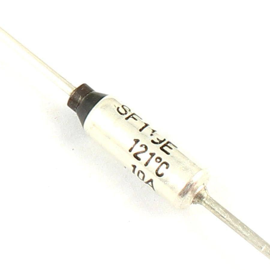 10 Pcs Thermal Fuse 121 Degree TF Cutoff 250V 10A SF119E