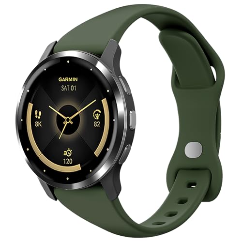 Bracelet fin 18mm pour Garmin Forerunner 265S 255S, idéal pour le sport et le quotidien