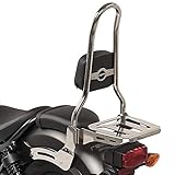 sissy bar yamaha drag star 650 Entspanntes und sicheres Fahren für Sozia bzw. Sozius durch hohe Rückenlehne und komfortables Rückenpolster