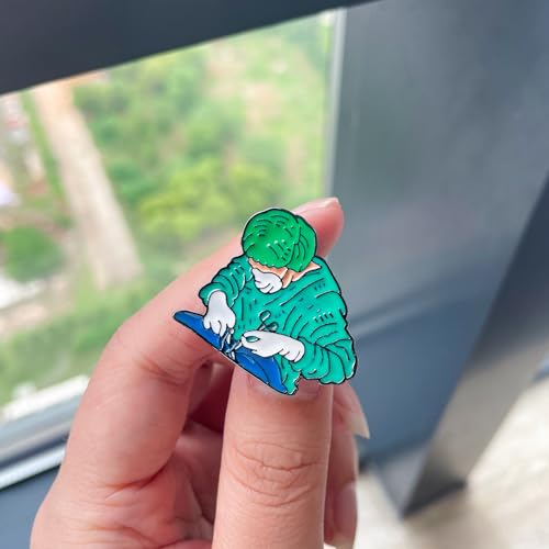 Image of Dr's gift Psychology Psi Symbol Enamel Gold Brooch Psychology Greek Letter Lapel Pin Backpack Hat Badge Jewelry Gift for Psychologists, Psychiatrist, Therapists, Students
