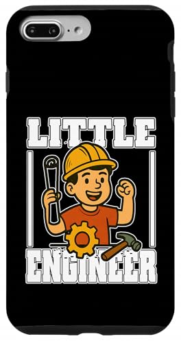 エンジニアリングの天才になるために勉強しているLITTLE ENGINEER スマホケース iPhone 7 Plus/8 Plus 用