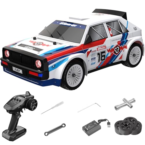 Losbenco RC Drift Car 1/16 Scale 30+MPH Remote Control Car, Upgraded Brush Motor RC Off-Road Car...
