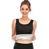 QLXYYFC Vrouwen Afslanken Vest Corset Sauna Abdominale Band Buik Afslanken Tank Top Vest Gym Zweet Sport Afslanken Body Shaper (Color : zwart, Size : L)