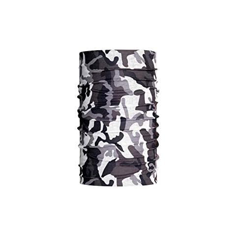 HeadLOOP Multifunktionstuch Camouflage Schnee Loop Schlauchtuch Schal Halstuch Kopftuch Microfaser Cover