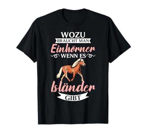 Reiten Kleidung Reitbekleidung Dressurreiten Isländer Pferde T-Shirt