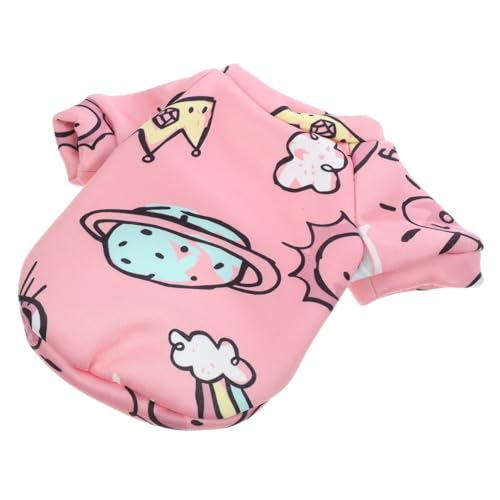 Alasum プリント暖かいペット服犬服ペット冬服犬冬服サイズ S