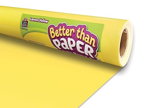 Teacher Created Resources Lemon Yellow Better Than Paper Bulletin Board Roll (TCR77043)