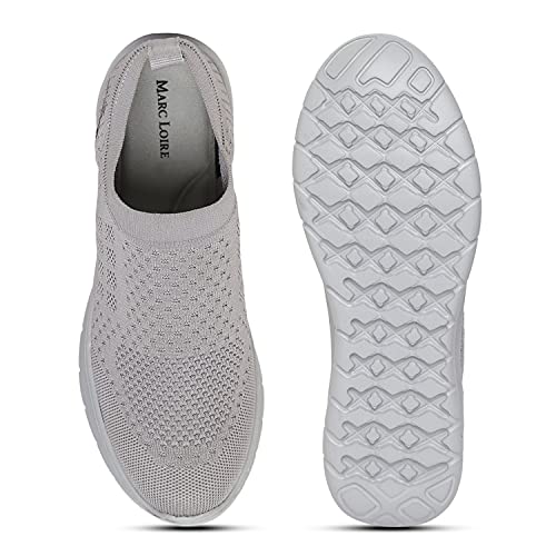 Image of Marc Loire Women's Athleisure Comfortable Knitted Active Wear Slip-On Casual Shoes
