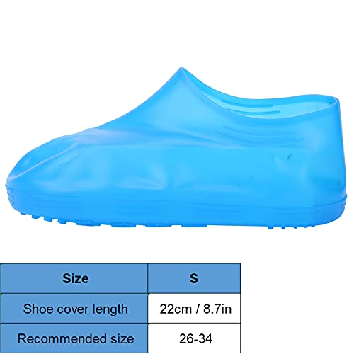 Galochas antiderrapantes, protetores de sapato de chuva capa de sapato de chuva de silicone pendurad
