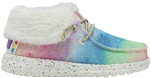 Hey Dude Girl's Britt Youth Rainbow Dreamer Toddler4
