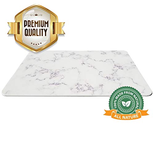 Diatomaceous Earth Bath Shower Mat – Japanese Design Bathroom Floor Non-Slip Fast Water