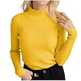 Diseño: parte superior casual con cuello de media altura, diseño de impresión de letras bordadas, camiseta de túnica suelta que crea un estilo elegante. Está hecho de material, duradero para el uso diario.