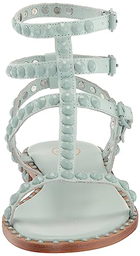 Image of Ash Play Bis Tonal-Studded Flat Sandal for Women, Chic Open-Toe Design, Comfortable Footbed, Durable Sole, Ideal for Casual Outfits