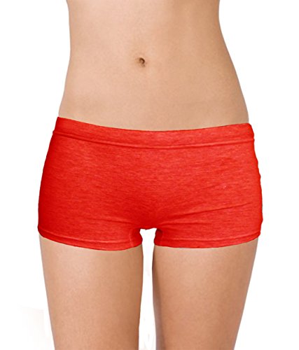 Image of Selfcare Women Soft Cotton Sinker Mid Waist Boyshorts Panties with Concealed Elastic Panel Pack of 3