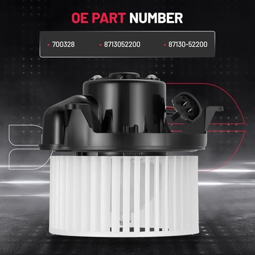 Image of BDFHYK AC Heater Blower Motor Fan 700328 Compatible with Toyota 2012-2019 Prius C Hatchback,HVAC Blower Motor Assembly Replacement for 8713052200 87130-52200