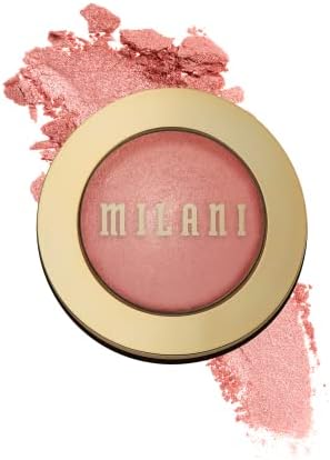 Milani Baked Blush - Petal Primavera (0.12 Ounce) Cruelty-Free Powder Blush - Shape, Contour & Highlight Face for a Shimmery or Matte Finish