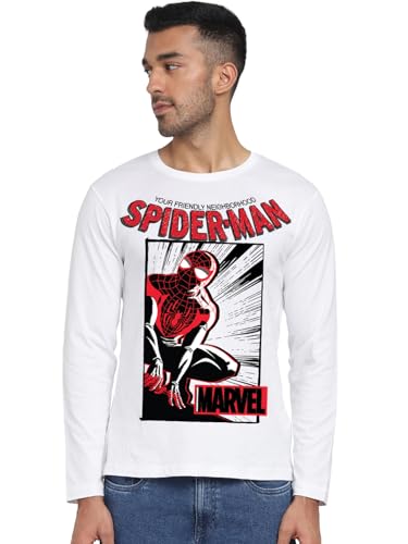 T-shirt coupe droite pour homme Bewakoof blanc XXL en coton quotidien