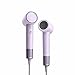 Airbot HD188A Purple - High-Speed Hair Dryer with 200mil Negative Ions, RGB LED Ring, Low Noise, Dual-Speed, Travel-Friendly & Stylish Design