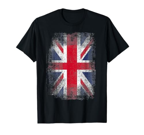 Großbritannien Geschenke & Co. Großbritannien Flagge Great Britain Fahne England T-Shirt, Klassisch, Schwarz, S, Halbarm, Damen, Fans of Großbritannien, England, oder dem Vereinigten Königreich Großbritannien Geschenke & Co. Großbritannien Flagge Great Britain Fahne England T-Shirt, Klassisch, Schwarz, S, Halbarm, Damen, Fans of Großbritannien, England, oder dem Vereinigten Königreich