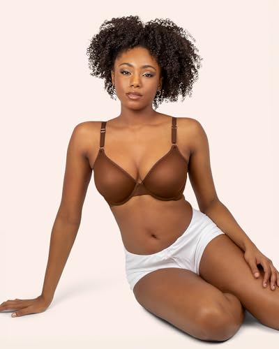 Image of Smart & Sexy Women's Sheer Mesh Demi Underwire Bra - See Through Bras
