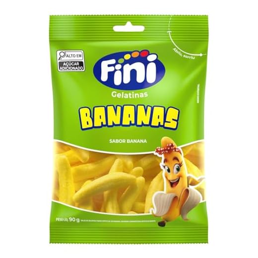 Bala Fini Bananas 90g