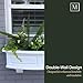 Mayne Nantucket 3-Foot Window Box – Self-Watering, Weather-Resistant Planter for Flowers – Durable Design for Outdoor Use, Perfect for Windows, Railings, or Fences