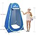 Sportneer Portable Pop Up Privacy Shower Tent, 75inches x 47inches x 47inches Portable Changing Room Pop Up with Carry Bag for Camping Hiking Beach Toilet Shower Bathroom