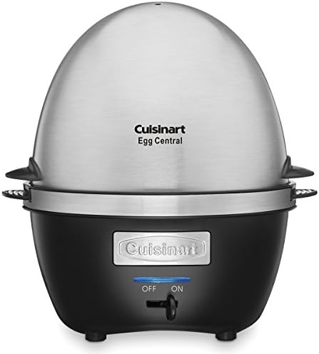 Cuisinart Egg Cooker for Omelets, Poached and Soft, Medium or Hard Cooked Eggs, 10 Eggs Capacity (CEC-10C)
