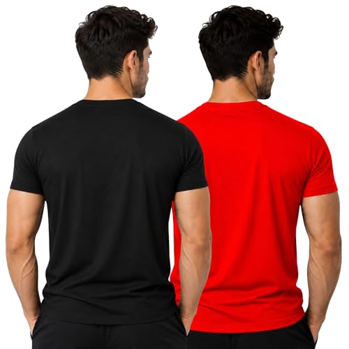 Image of 3Colours RGB Men's Gym Wear T-Shirt - Moisture-Wicking, Quick-Dry, Athletic Fit Workout Tee -Freak