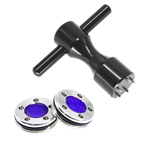 SEACLOUD 2pcs 20g Golf Custom Weights Golf Putter Blue Screw with Black Wrench Tool for Scotty Cameron Putters Golfer Club Heads