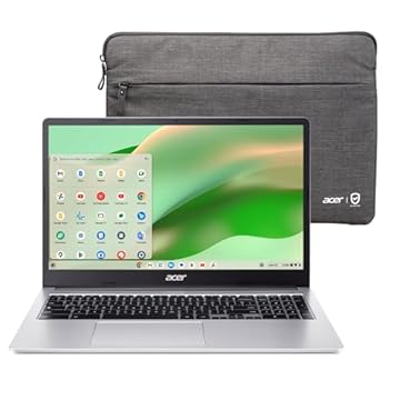 Acer Laptop Chromebook 315 | Intel Pentium Silver N6000 | Full HD IPS Touch de 15,6 polegadas | Intel UHD Graphics | 8GB LPDDR4X | 64GB eMMC | Wi-Fi 6 | DTS Audio | Chrome OS | CB315-4HT-P8PQ