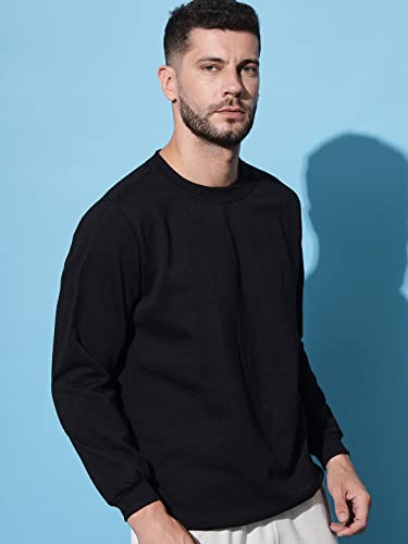 Image of SPUNN Men's Cotton Round Neck Full Sleeves Sweatshirt.