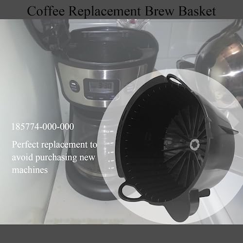 Image of 185774-000-000 Coffee Replacement Brew Basket Fits for Mr. Coffee Replace Parts 112435-000-000, 112435000000, 112435 000 000