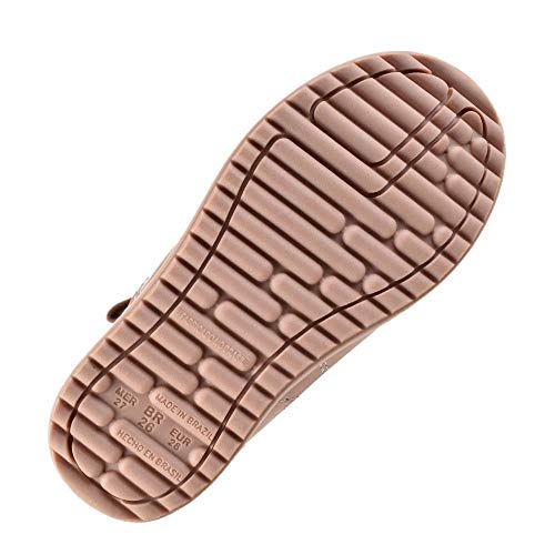 Bota Cano Médio Menina Meli Heart Tie Rosa