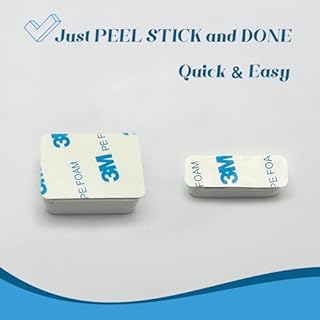 Luxify Replacement Adhesive Pads for SimpliSafe Entry Sensor 10PCS, Pre-Cut Double Sided Tape Compatible with SimpliSafe Door Sensor, Easy Installation & Strong Hold