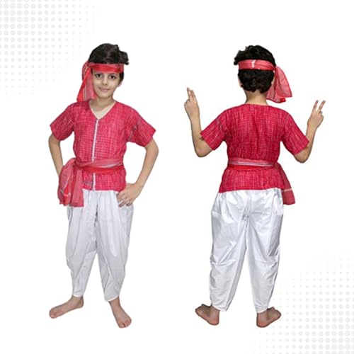Image of Kaku Fancy Dresses Our Helper Costume for Boys & Girls | Social Helper Doctor, Nurse, Fireman, Postman, Teacher, Farmer Dress For Kids
