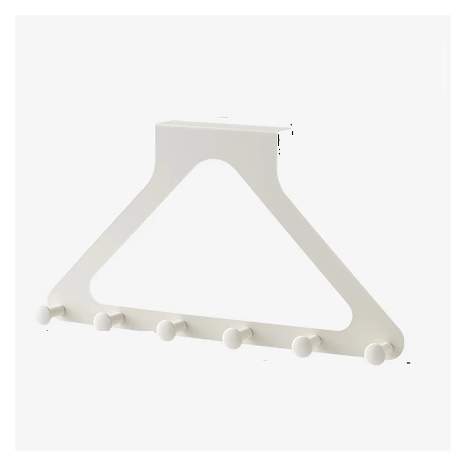 Hgbflty Color1 Door Hook Holder Triangular Door Hook Wall Mounted, Punchfree, Hanger For Coats, Hats, Bags(Color1)