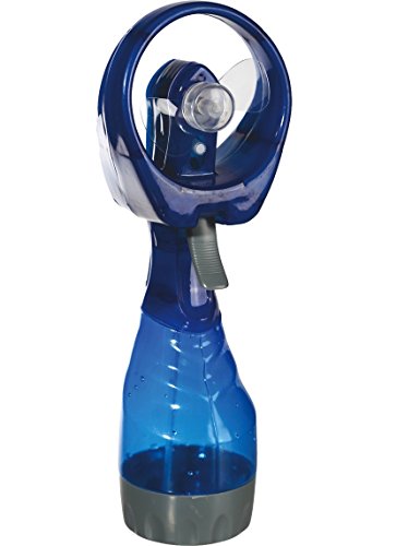 Out of the Blue 61/7034 - ventilator met spuitfles, ca. 29 cm, blauw, van kunststof, werkt op batterijen, in geschenkdoos - Image 5