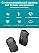 2026 Upgraded 4K WiFi Nanny Cam Hidden Camera with Night Vision,Wireless Outlet Charger Camera,Motion Detection|SD Storage Indoor Camera for Pet|Home|Office (Black)
