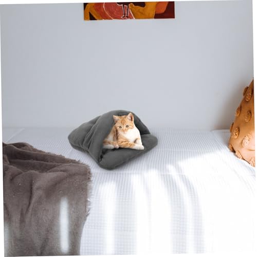 Lit pour chaton et chiot en coton PP, coussin pantoufle confortable