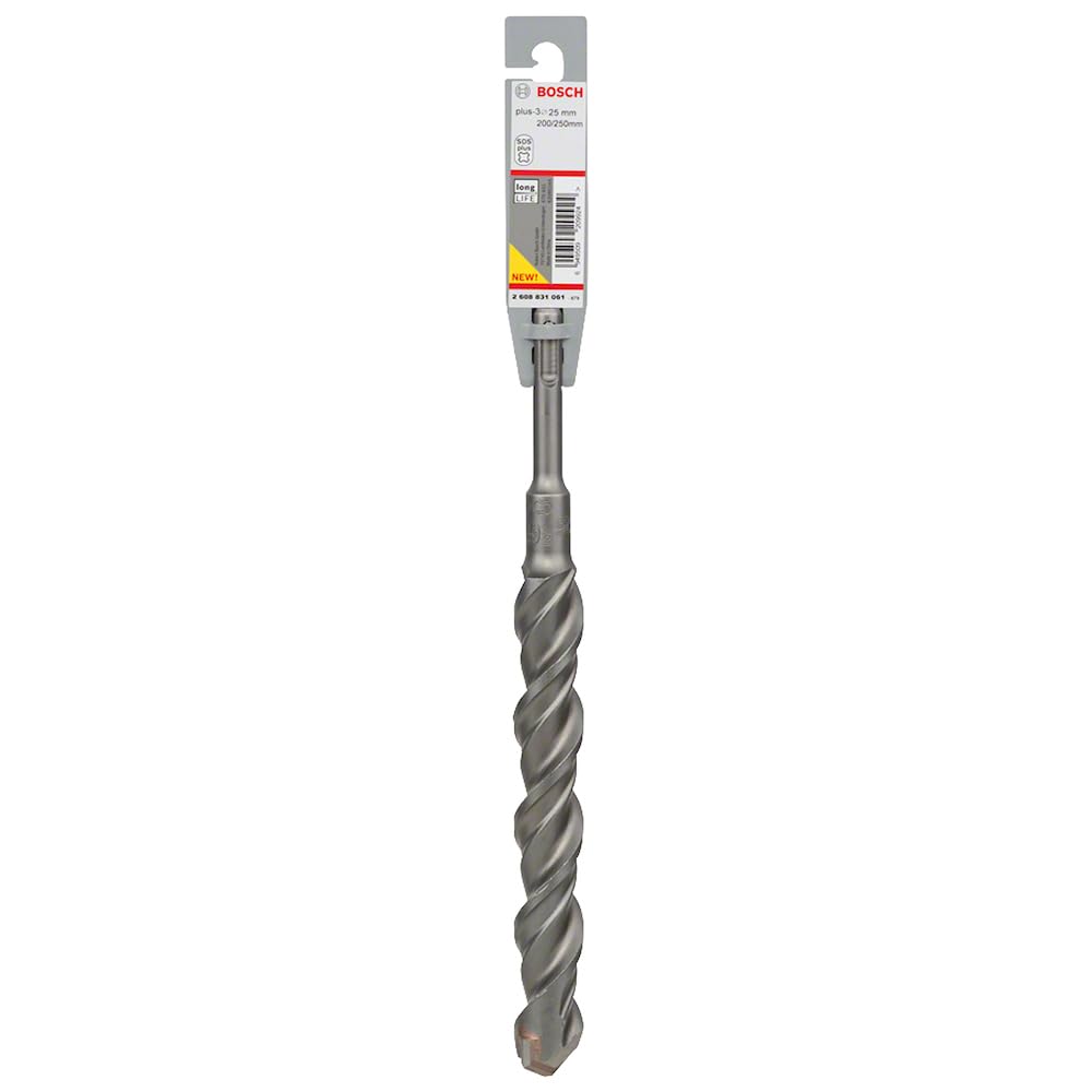 Bosch Series 3 SDS Plus Masonry Drill Bit 25mm 250mm Pack of 1