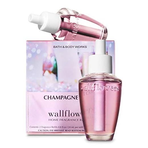 Bath and Body Works Champagne Toast Wallflower refill 2 Bulbs