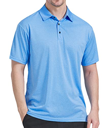 3 Pack Polo Shirts for Men Dry Fit Performance Short Sleeve Golf Polo Shirts3