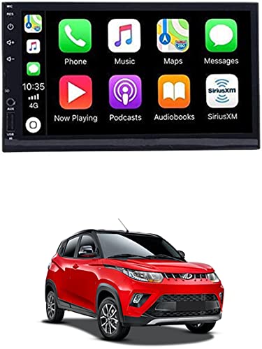 AYW 7 INCH Full Touch Double Din Car Screen Stereo Media Player Audio Video Touch Screen Stereo Full Touch HD with MP3/MP4/MP5/USB/FM Player/WiFi/Bluetooth & Mirror Link for KUV 100-image-30