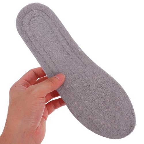 Plantillas térmicas gruesas para calzado talla 41-42 gris miniatura 3