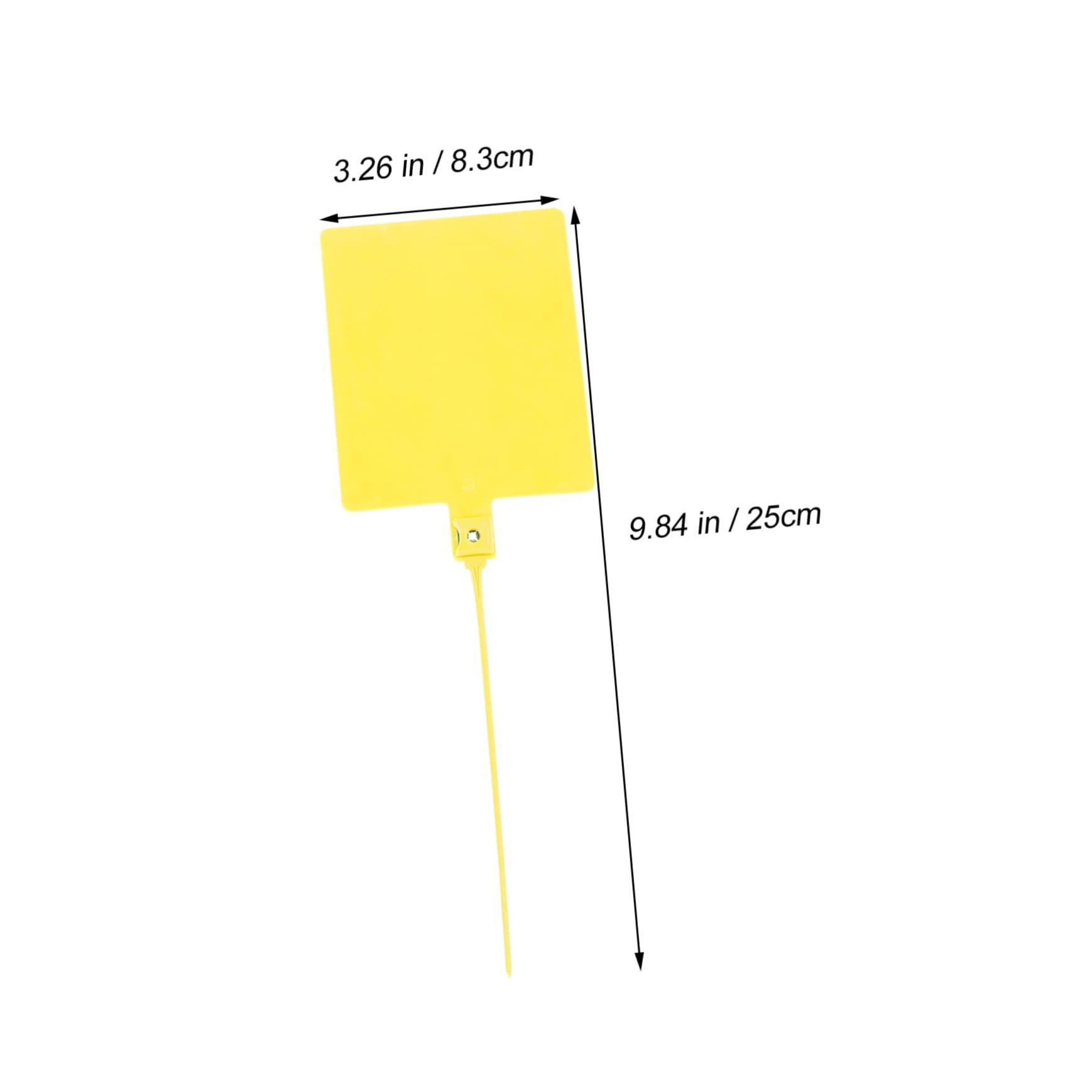 Operitacx 100 Pcs Plastic Cable Tags for Easy Labeling Zip Ties for Bundling Wires and Cables for Logistics and Shipping Use