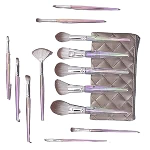 13pcs beauty tools Color handle makeup brush eye shadow brush foundation brush