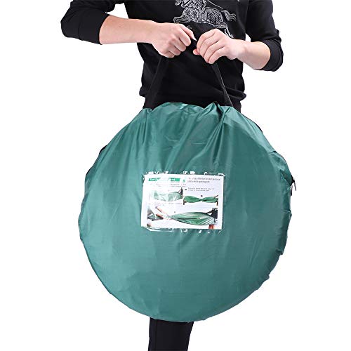 VINGLI Tienda Pop Up Instantánea para Ducha Portátil Exterior Privacidad para Baño y Vestidor (Verde) miniatura 3