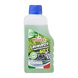 Lavavetri Concentrato Antigelo, Protegge fino a -60°C, per Vaschette Tergicristallo Auto, Profumato alla Menta, da Diluire con Acqua, Invernale, 250ml