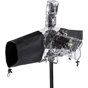 Ksjehw KS2403 Kamera Regenschutzhülle Schwarz